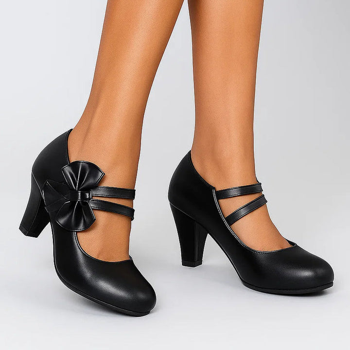 BELLA | BOW HEELS