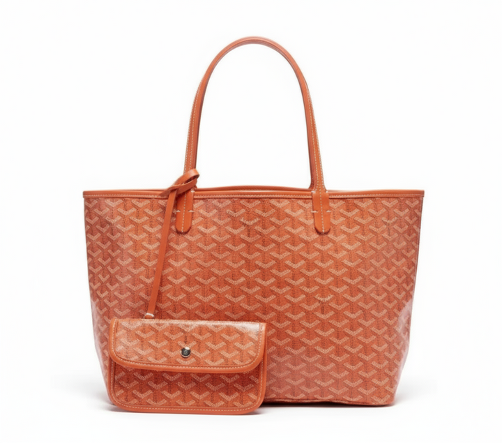 Goyerie - Luxe Tote Bag Medium Orange
