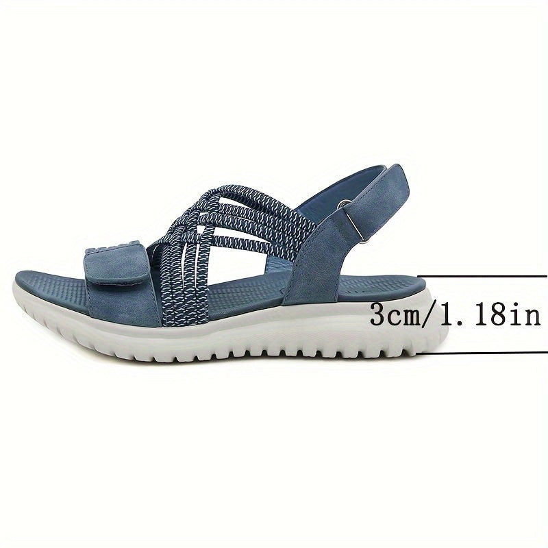 Soline | Chic Sporty Sandals with Elevated Sole