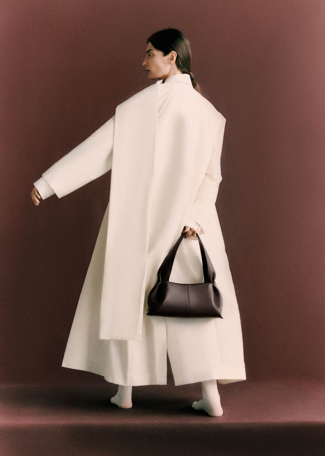 ALMA Tote – East West | Ebony