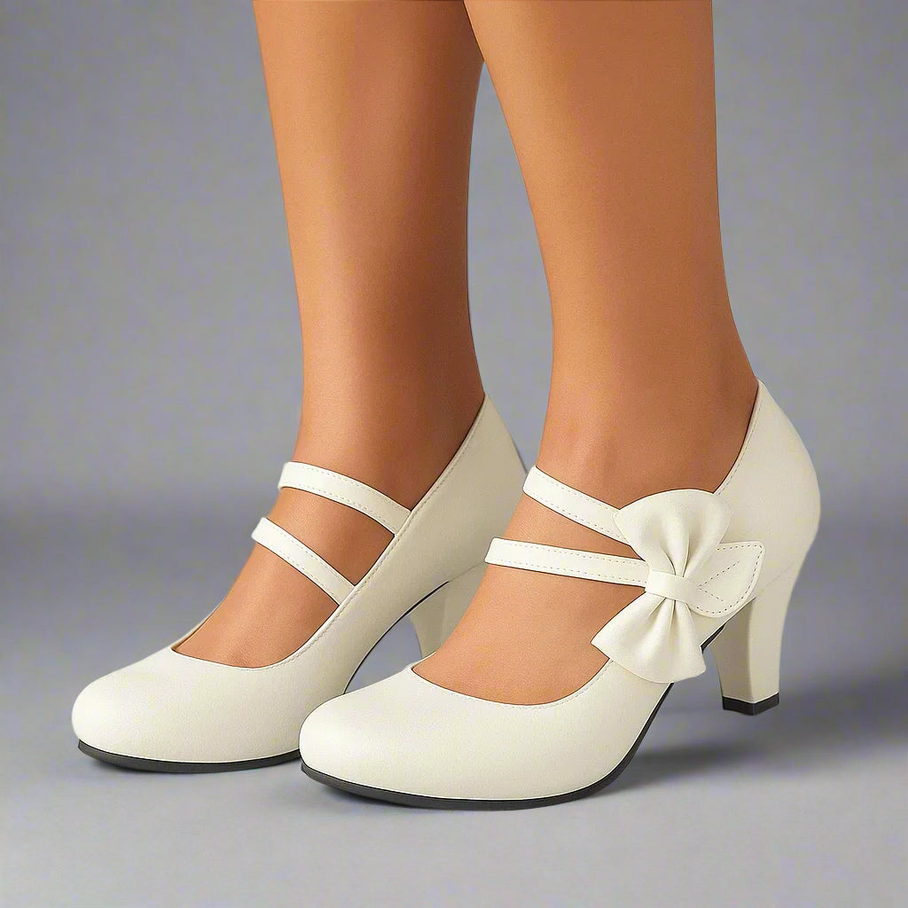 BELLA | BOW HEELS