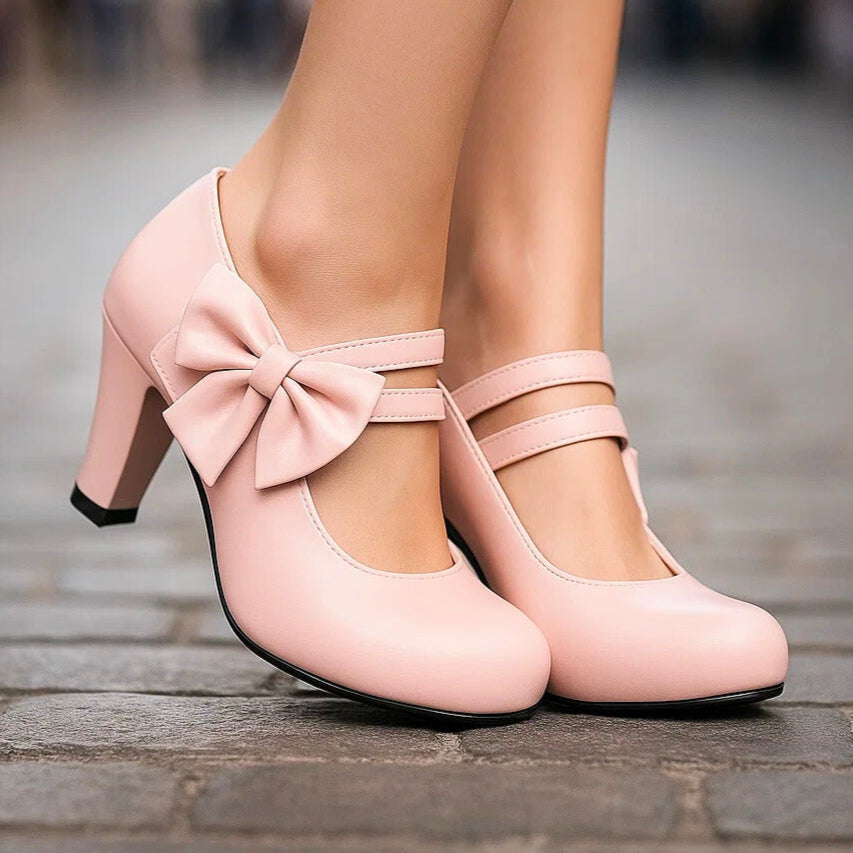 BELLA | BOW HEELS