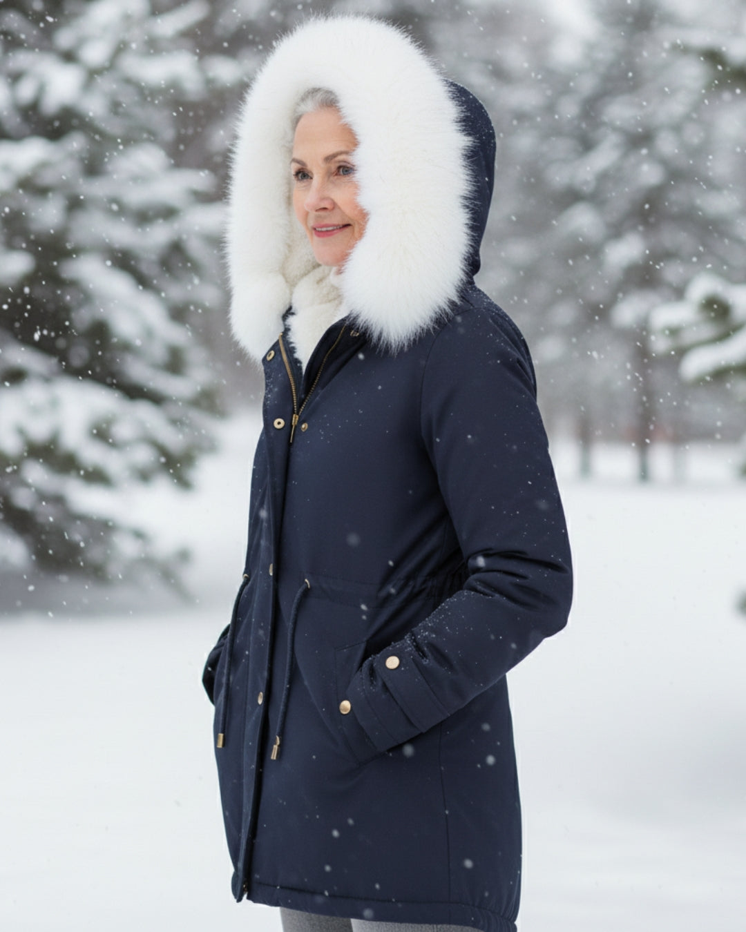 Isla | Fur Hood Parka