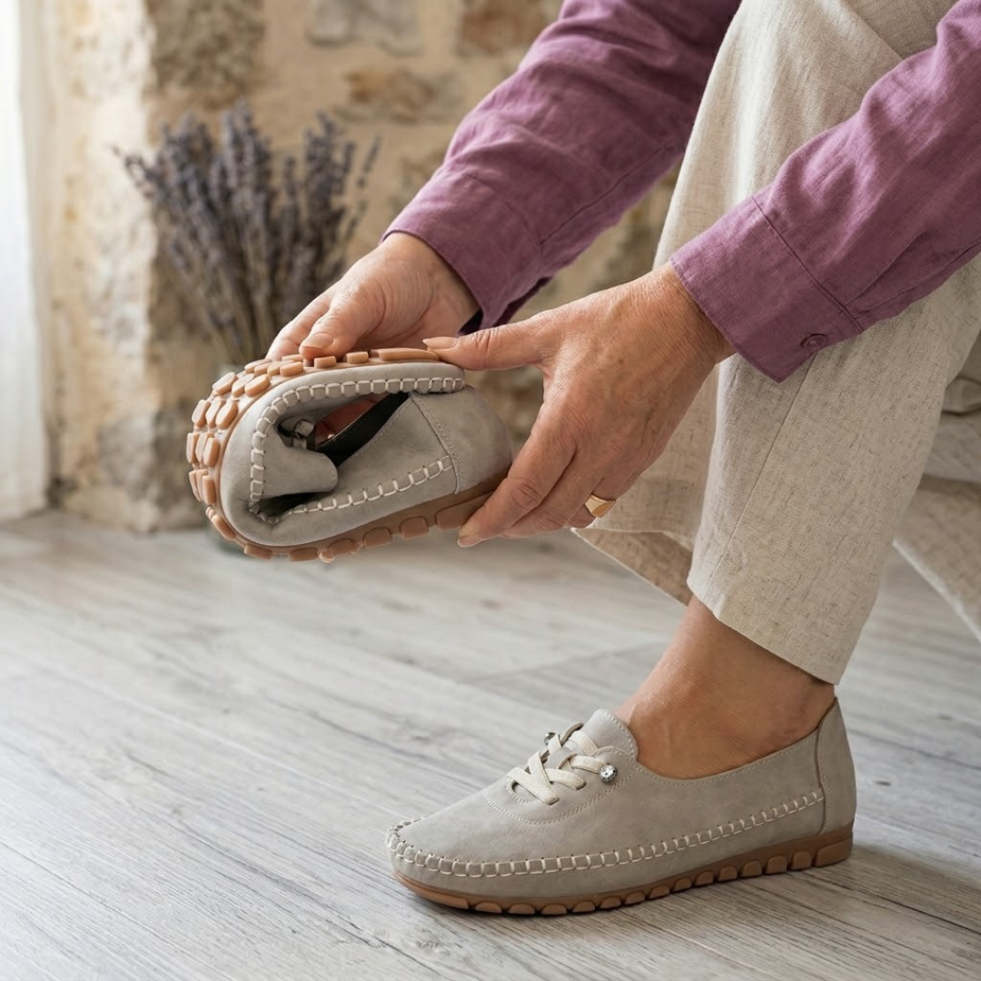 Céliane | Cozy Moccasins with Ergonomic Sole for Ultimate Comfort