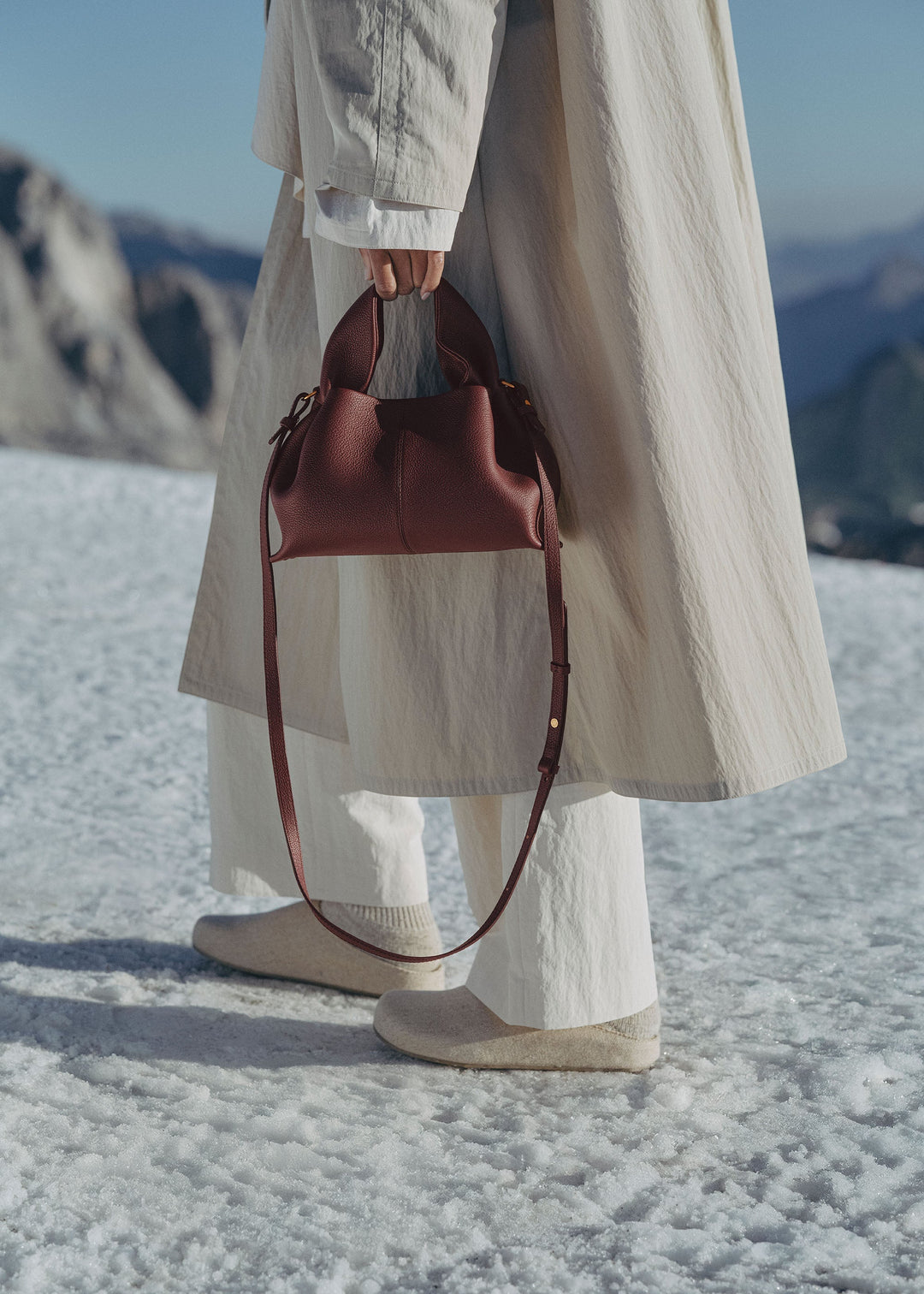 ALMA Tote – Mini | Black Cherry