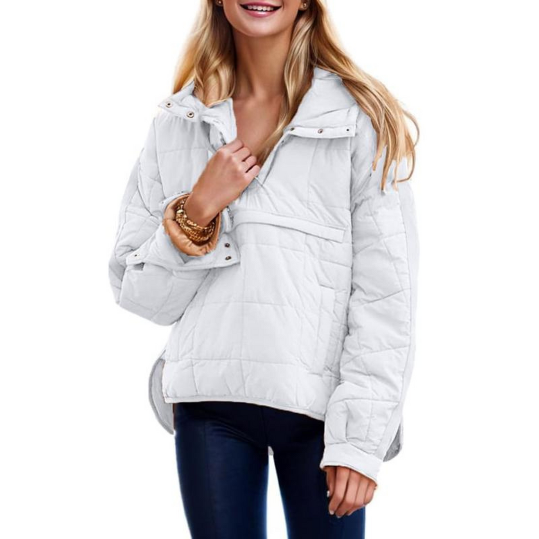 Diana | Oversized Hooded Pullover Hooded Jacket