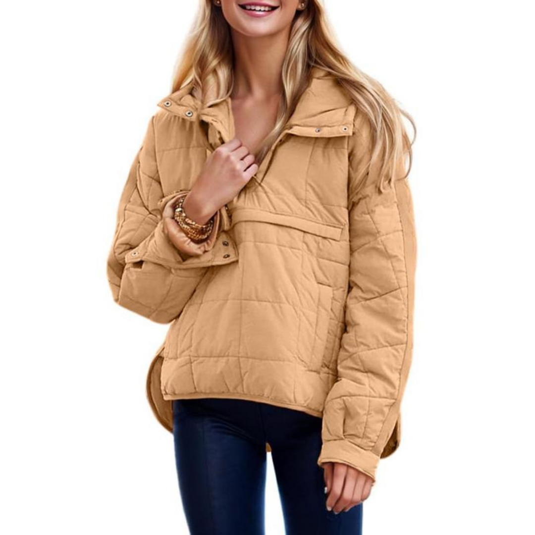 Diana | Oversized Hooded Pullover Hooded Jacket
