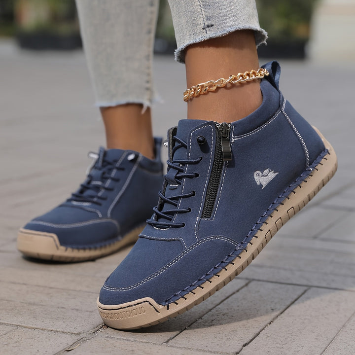 Eleanor | Zip-Up Orthopedic Sneakers