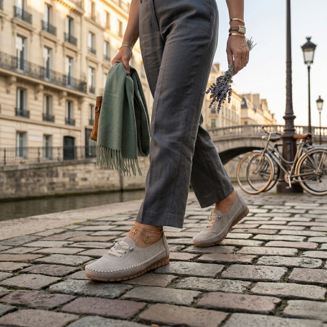 Céliane | Cozy Moccasins with Ergonomic Sole for Ultimate Comfort