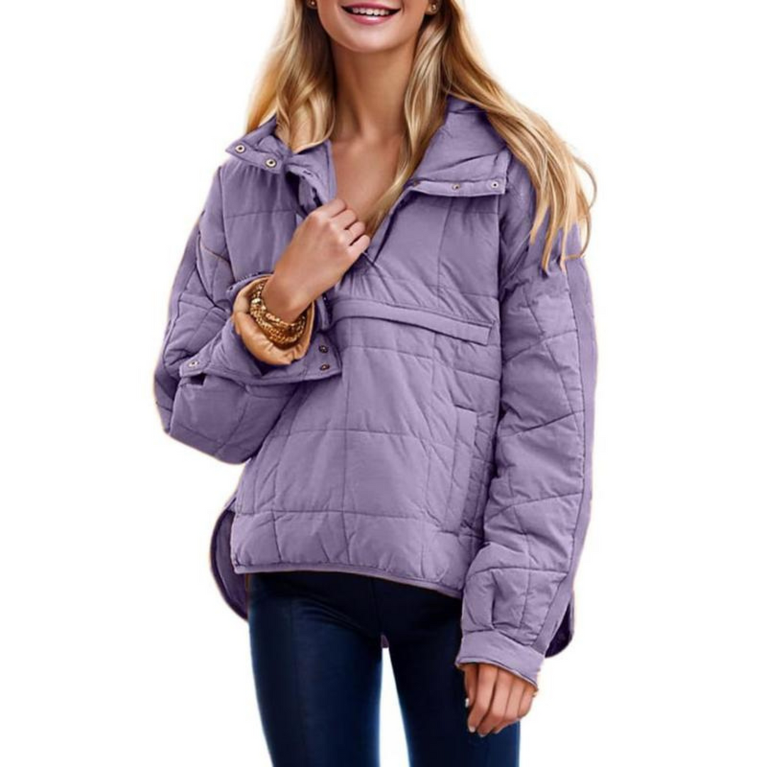 Diana | Oversized Hooded Pullover Hooded Jacket