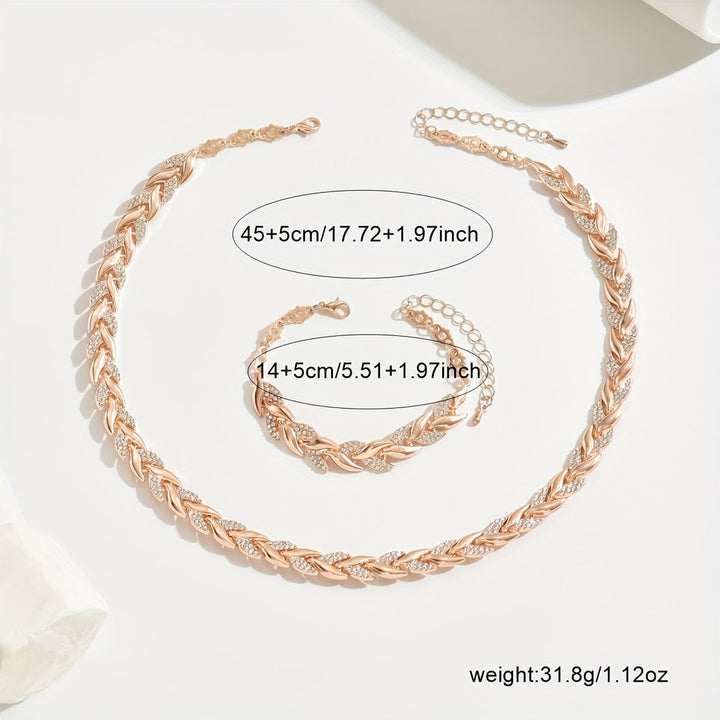 Sophisticated Fishtail Jewelry Set