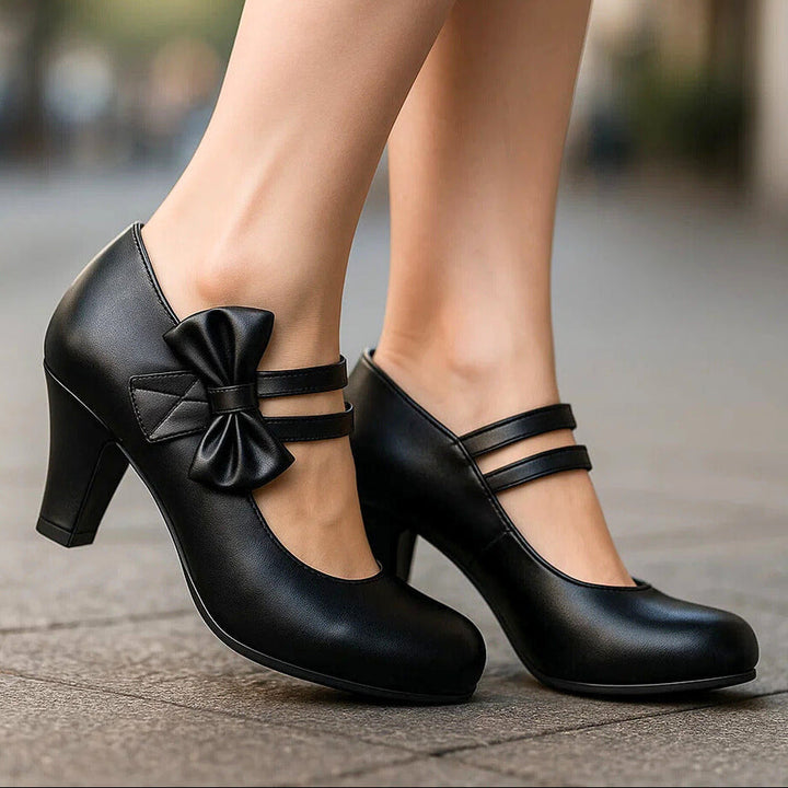 BELLA | BOW HEELS