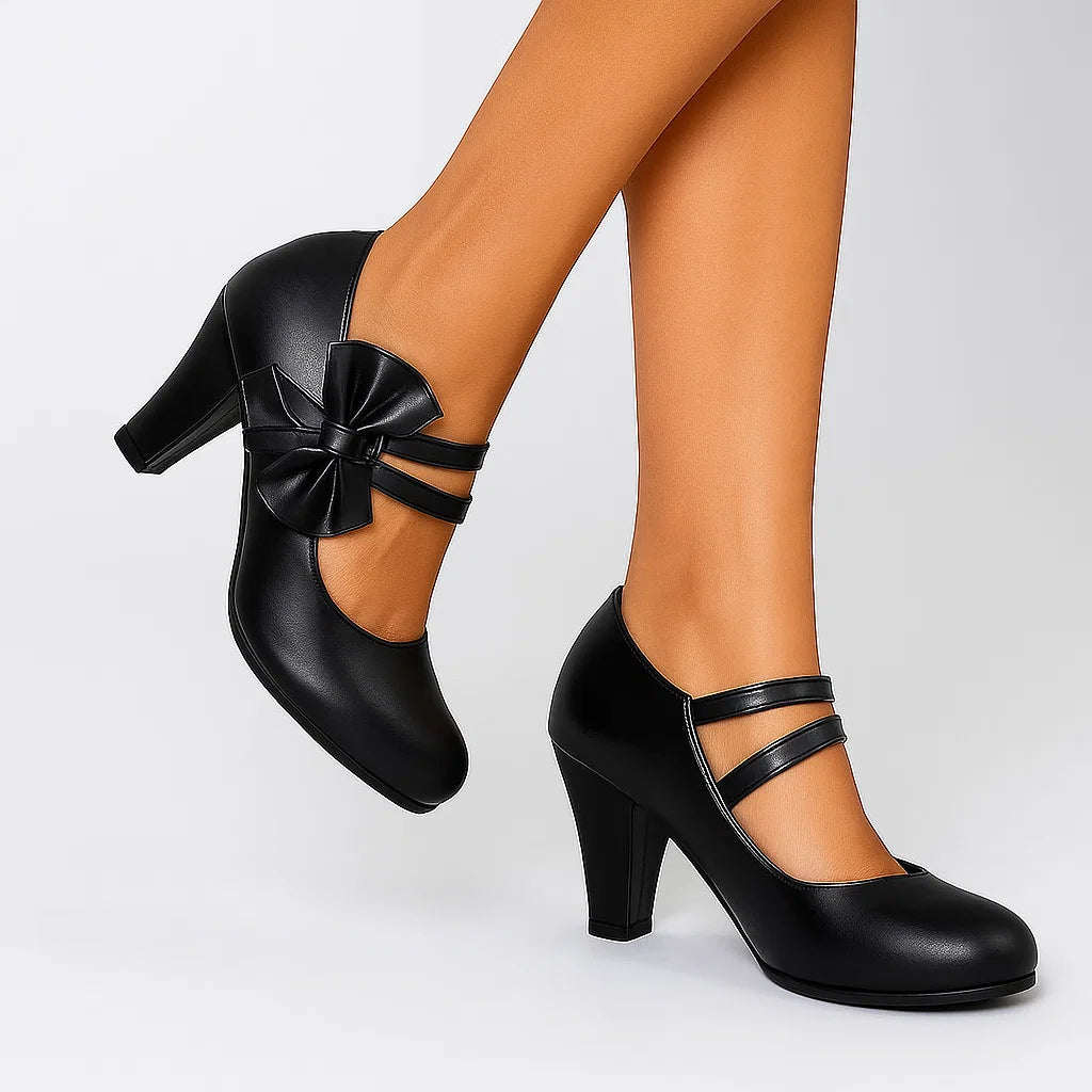 BELLA | BOW HEELS