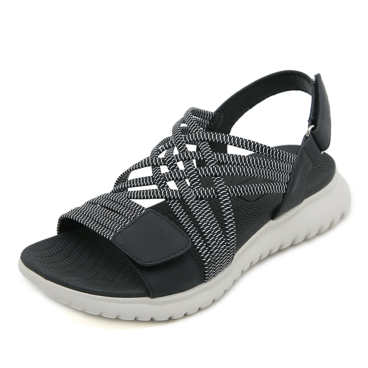 Soline | Chic Sporty Sandals with Elevated Sole