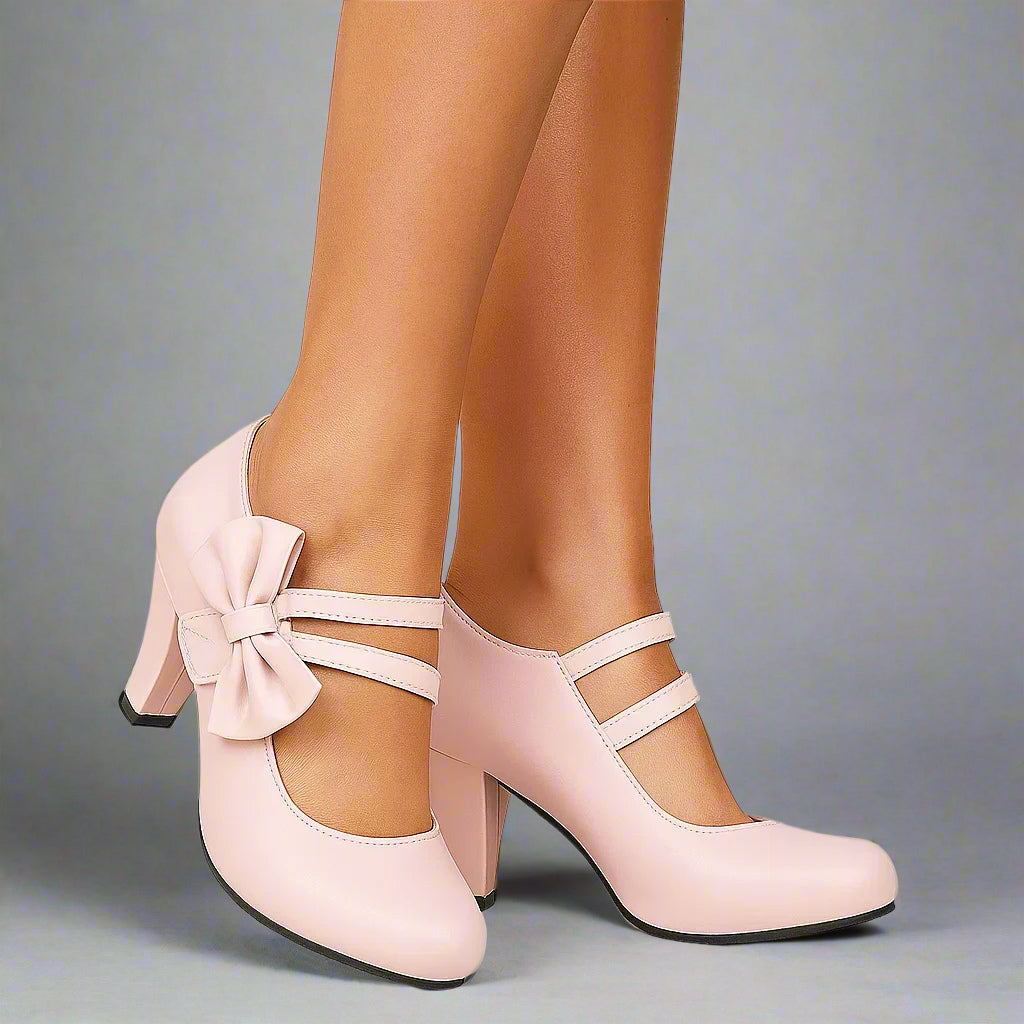 BELLA | BOW HEELS