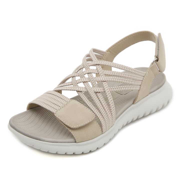 Soline | Chic Sporty Sandals with Elevated Sole