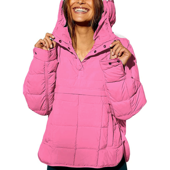 Diana | Oversized Hooded Pullover Hooded Jacket