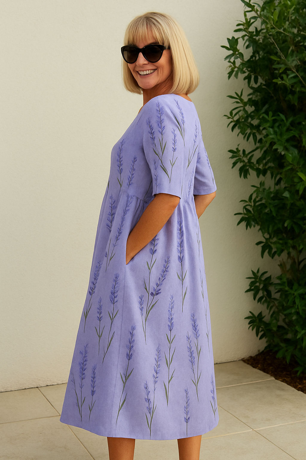 Eliza | Casual Midi Dress