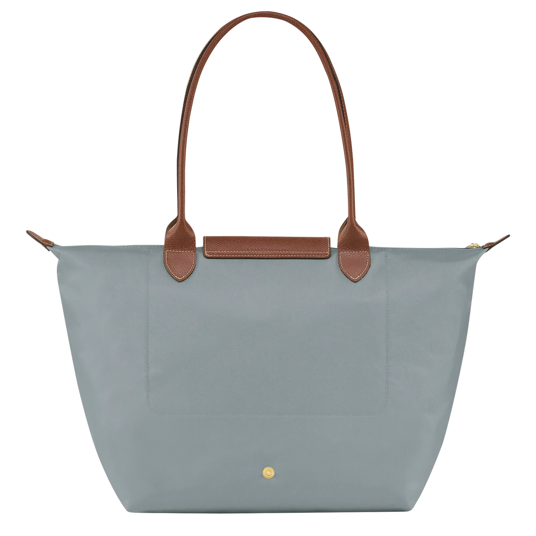 Longchamp - Le Pliage Tote Large, Steel