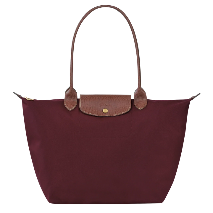 Longchamp - Le Pliage Tote Large, Burgundy