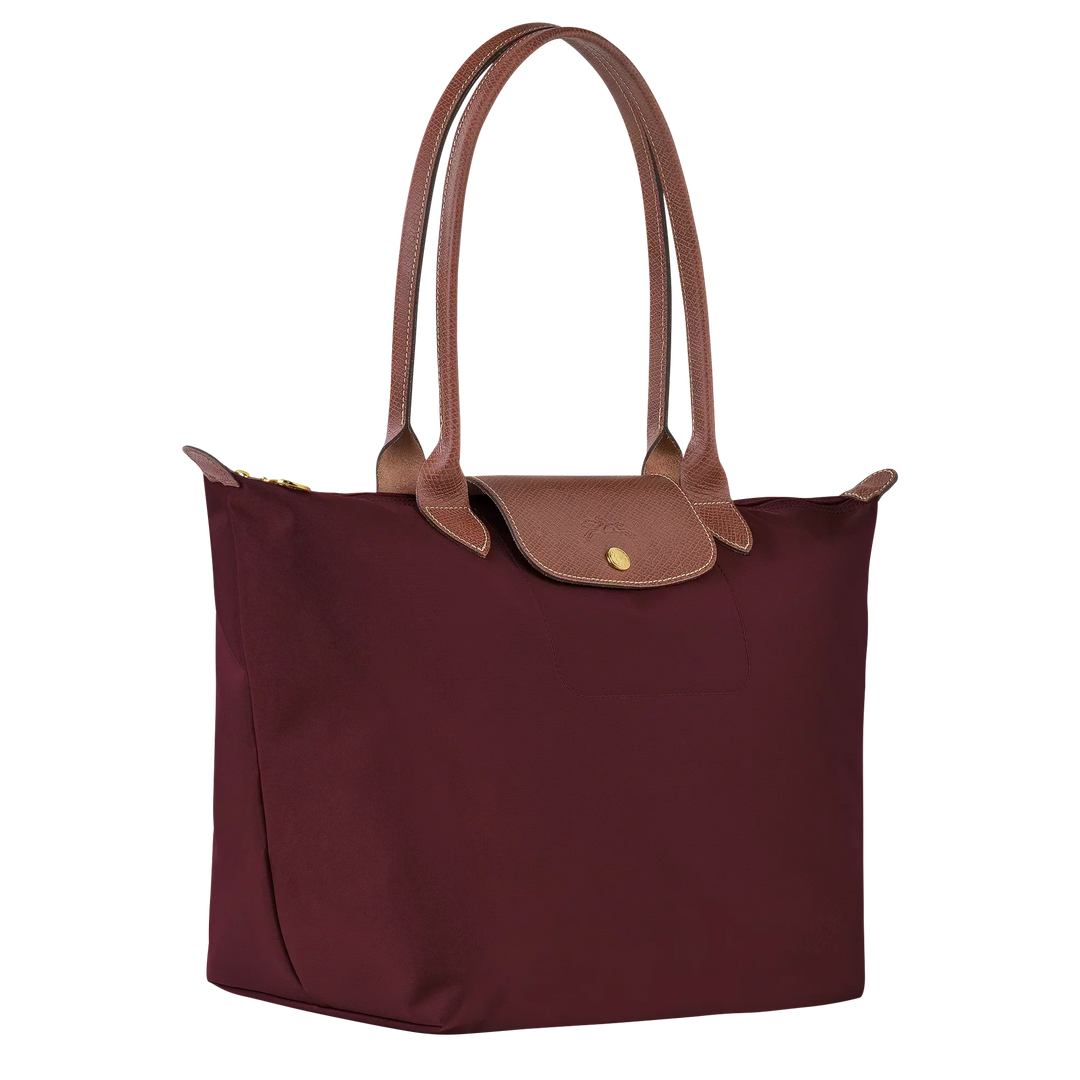 Longchamp - Le Pliage Tote Large, Burgundy