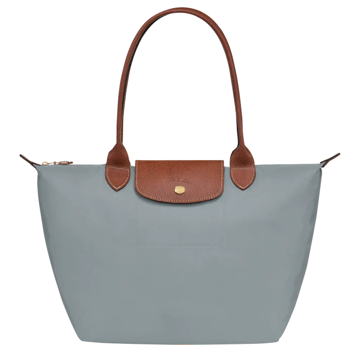 Longchamp - Le Pliage Tote Medium, Steel