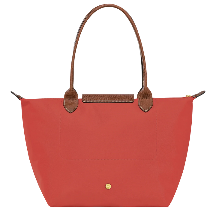 Longchamp - Le Pliage Tote Medium, Tomato