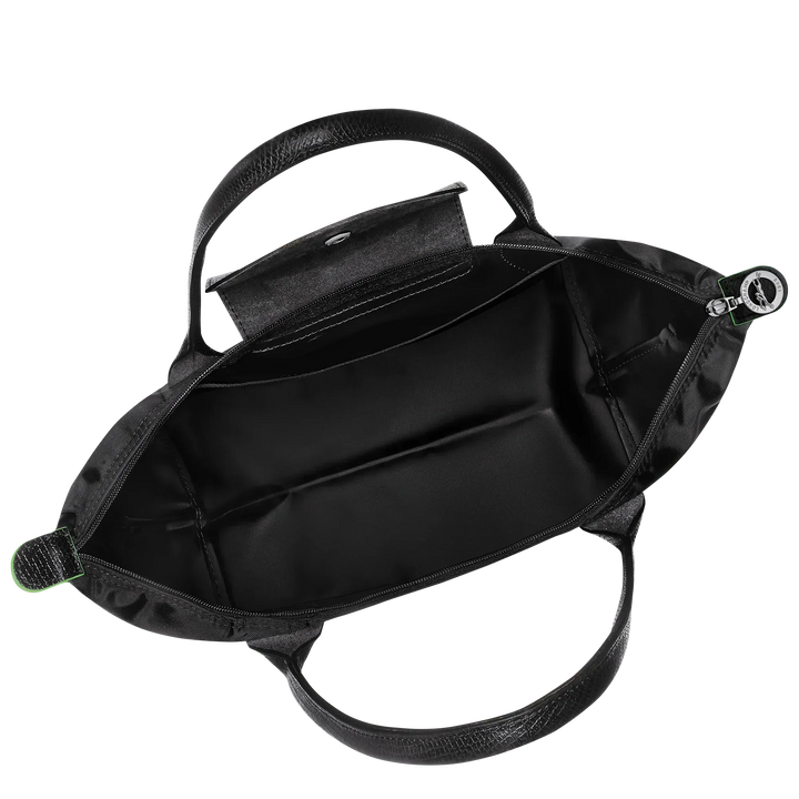 Longchamp - Le Pliage Tote Medium, Leather Black