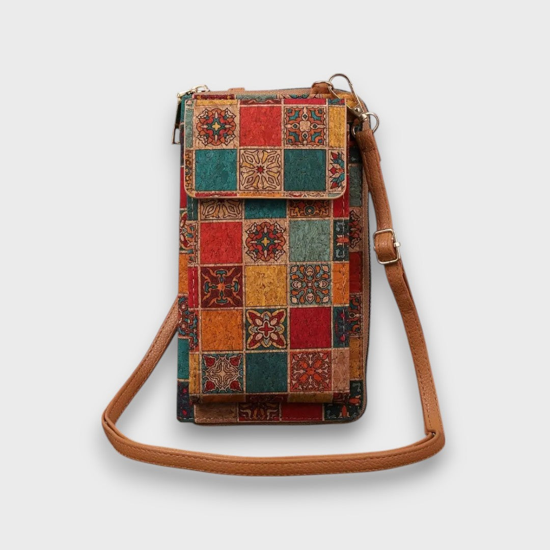 Floretta – Boho Crossbody with Floral Print