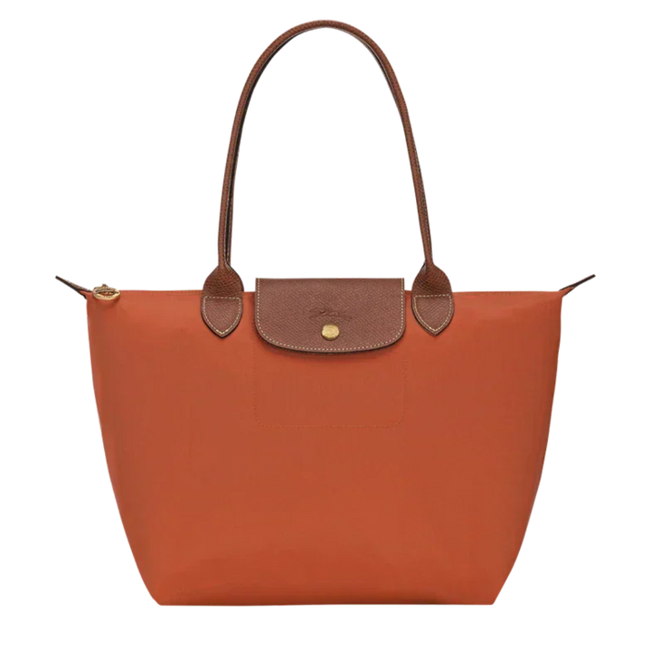 Longchamp - Le Pliage Tote Large, Brick