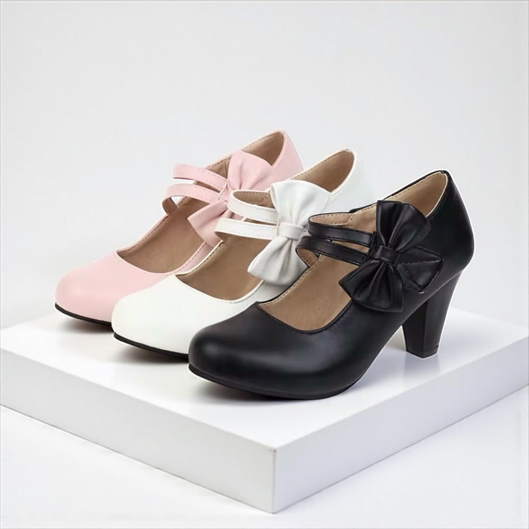 BELLA | BOW HEELS