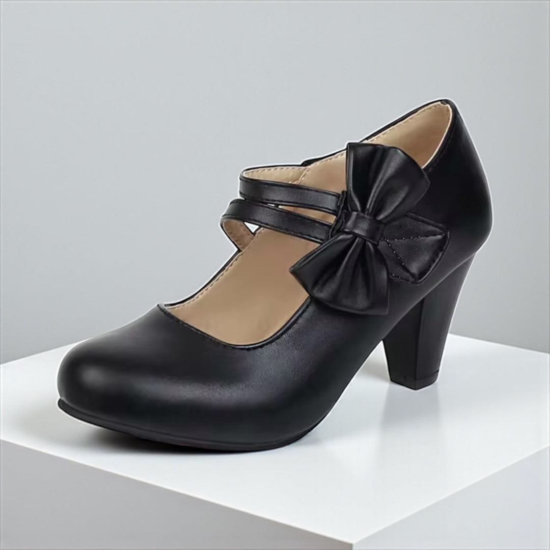BELLA | BOW HEELS
