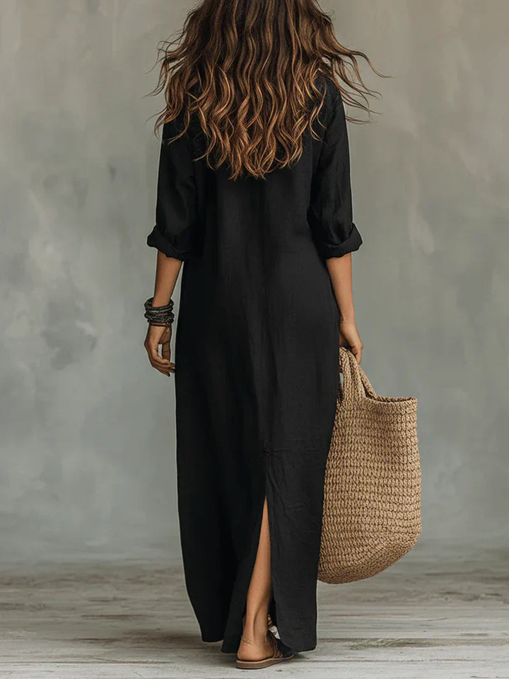 WILLOW | Müheloses Maxi-Kleid mit schmeichelhafter Silhouette Vielseitig für den Alltag