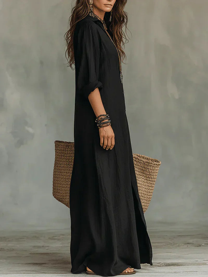 WILLOW | Müheloses Maxi-Kleid mit schmeichelhafter Silhouette Vielseitig für den Alltag