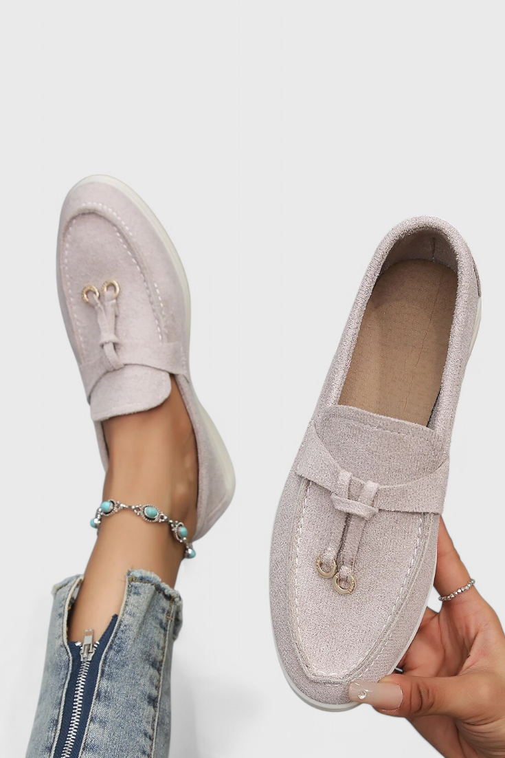 Coralie Suede-Finish Everyday Loafers