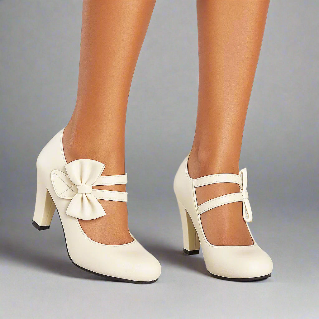 BELLA | BOW HEELS