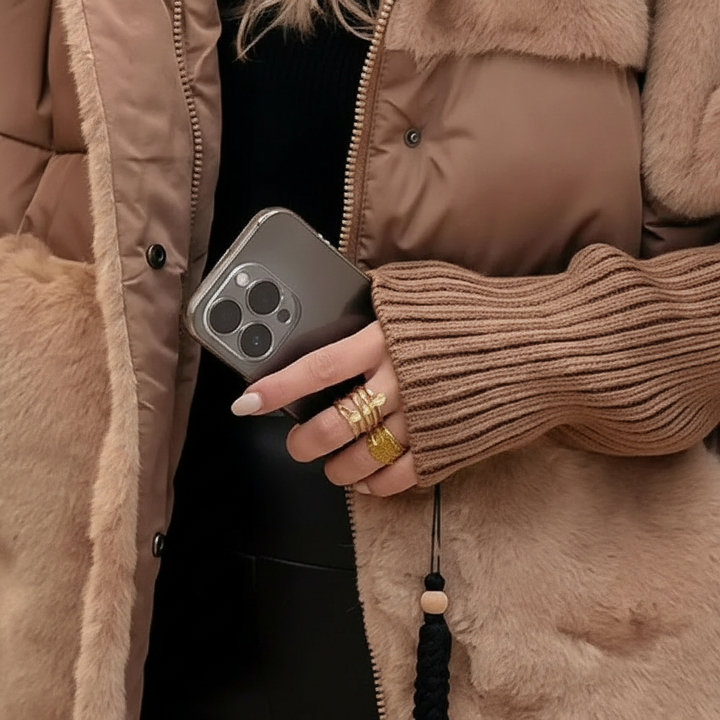 Daisy | Patchwork Winter Coat