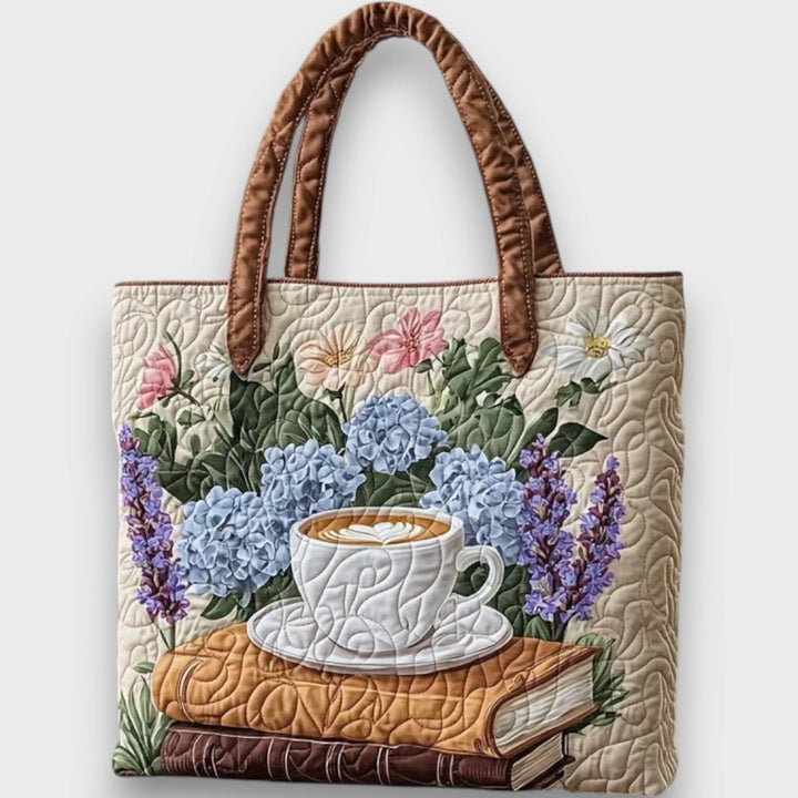 Florinelle – Artistic 3D Floral Tote Bag