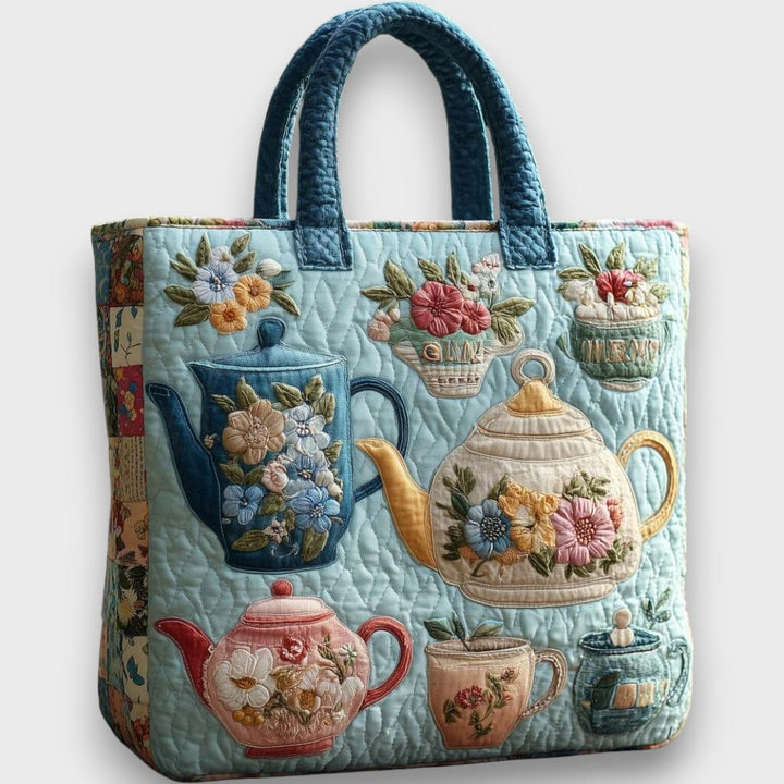 Florinelle – Artistic 3D Floral Tote Bag