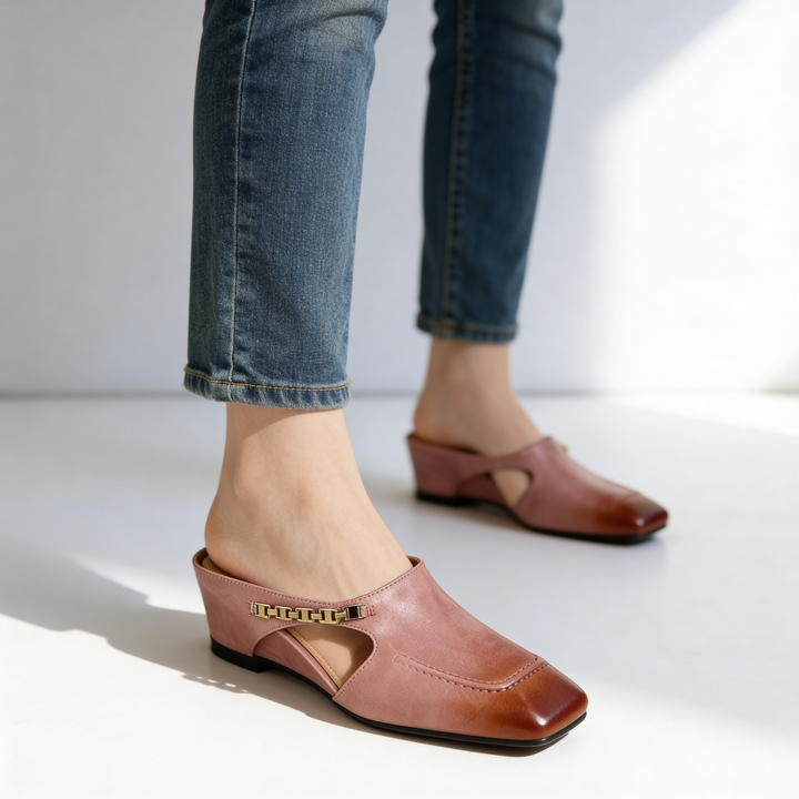 Sorrento | Square-Toe Mules