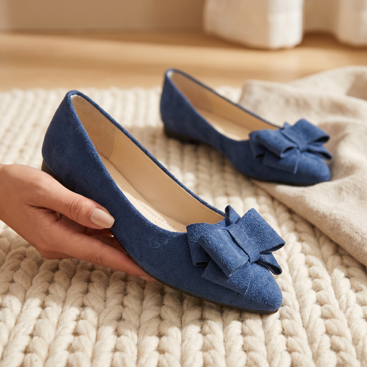 Valeria | Bow Comfort Flats