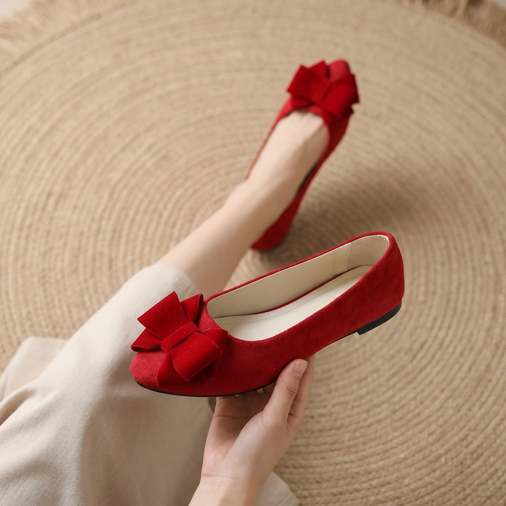 Valeria | Bow Comfort Flats