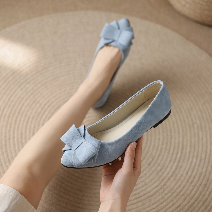 Valeria | Bow Comfort Flats