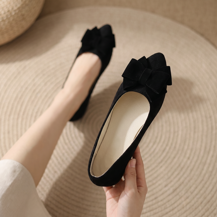 Valeria | Bow Comfort Flats